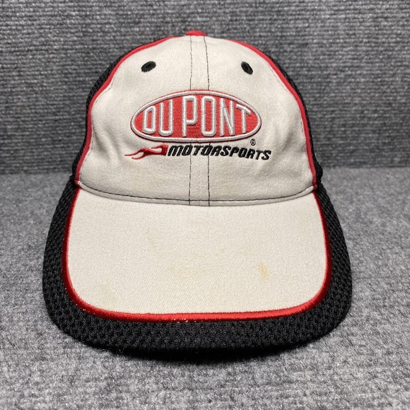 Jeff Gordon Hat Cap Strap Back 24 Black White NASCAR Racing Mens Hendrick - Picture 1 of 10
